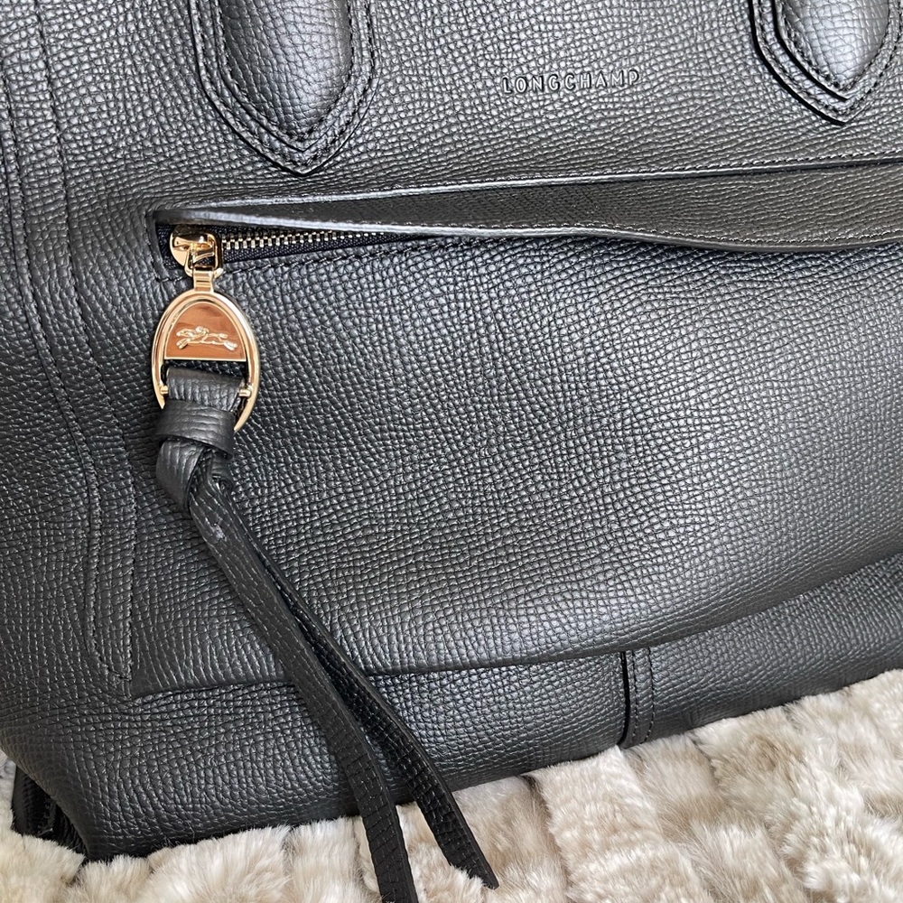 Longchamp Pairs Bag Sz Large - Picture 4 of 16